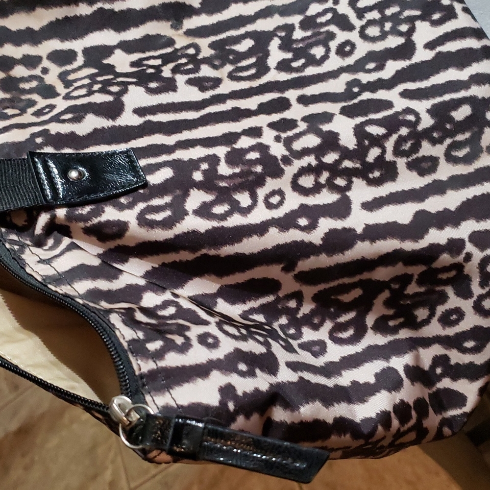 Coach Ocelot Print Nylon travel Bag, Snap Pouch & Cosmetic Pouch-Set - Picture 4 of 16